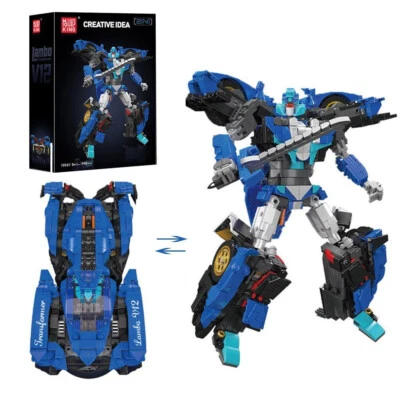 MOULD KING MOULDKING 10061 | Lambo V12 Transformer 998 Stk. Klemmbausteine Bauset NEU & OVP