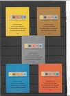 AUSTRIA 1979 - SET of 5 SHEETS - MNH - SEE NOTE!!!!