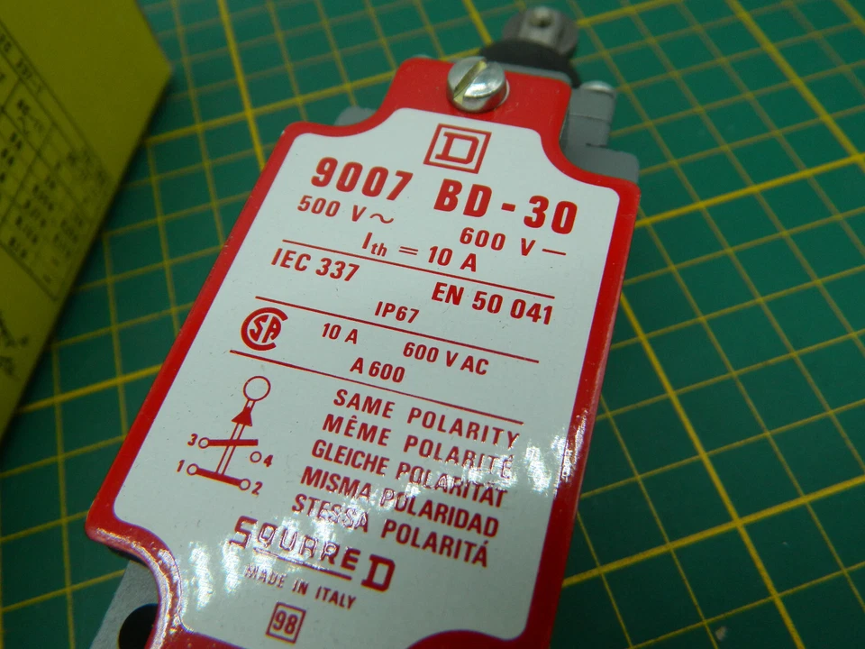 Square D 9007 BD-30 Positionsschalter Position Switch Limit Switch - Bild 3 von 4