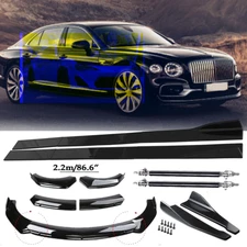 Front Bumper Lip Spoiler Side Skirts Rear Lip For Bentley Flying Spur Body Kits