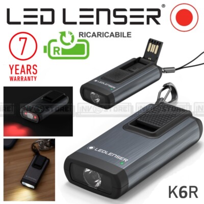 Mini Torcia LED 400 Lumen Ricaricabile EDM - Portachiavi Luminosa E Potente