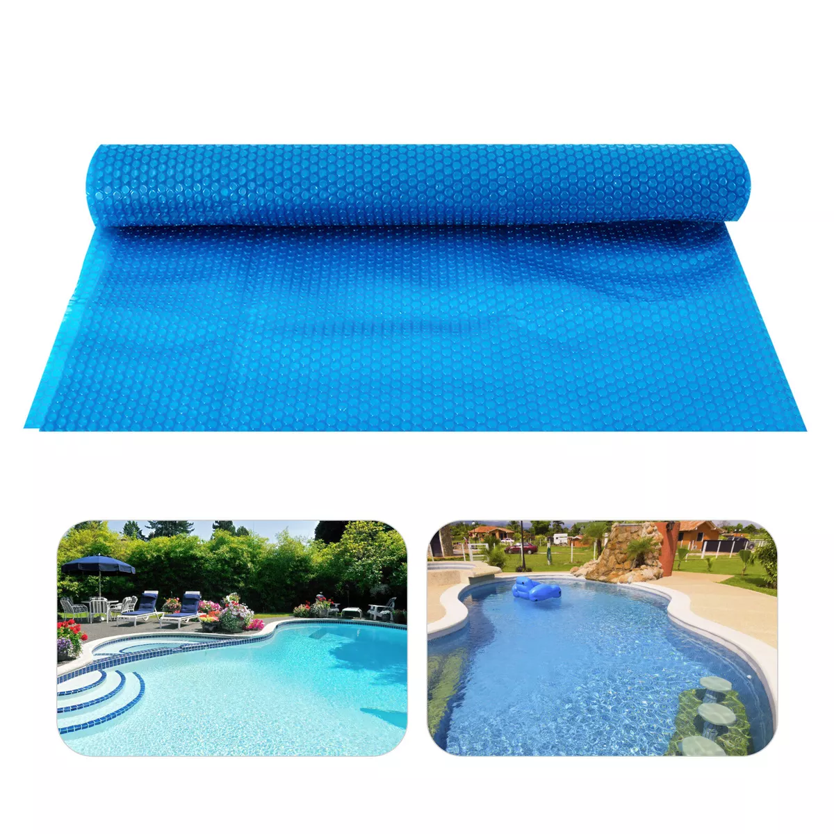 PE Bubble Swimming Pool Cover Solar Heating Pool Cover - China Pool Blanket  and Pool Bubble Cover price