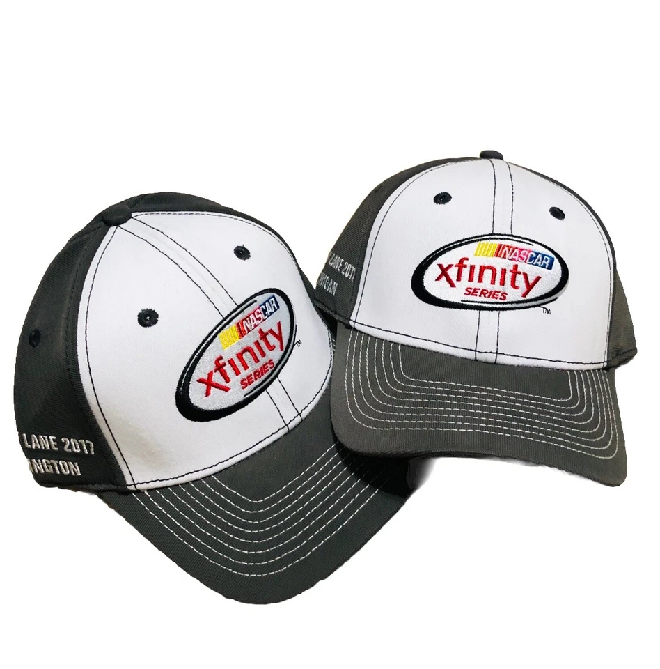 Sombreros Denny Hamlin Nascar Xfinity Win Victory Lane 2017 (2) Michigan Darlington Foto 2 de 4