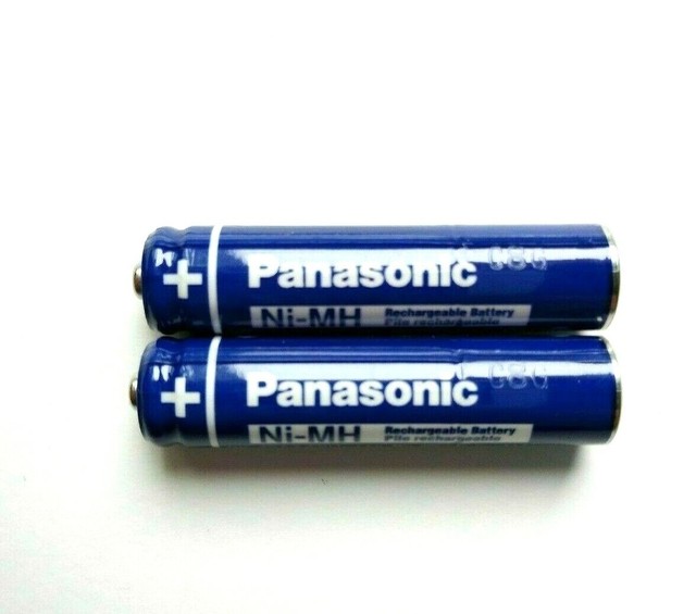 2x Panasonic Original Bk40aaabu Rechargeable Phone Batteries 400mah
