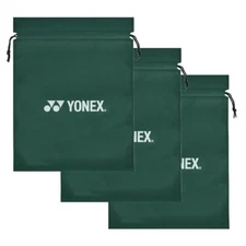 Yonex Badminton Shoes Mini Bag Shoes Bag Unisex Tennis Shoes Bag Green 3pcs NWT