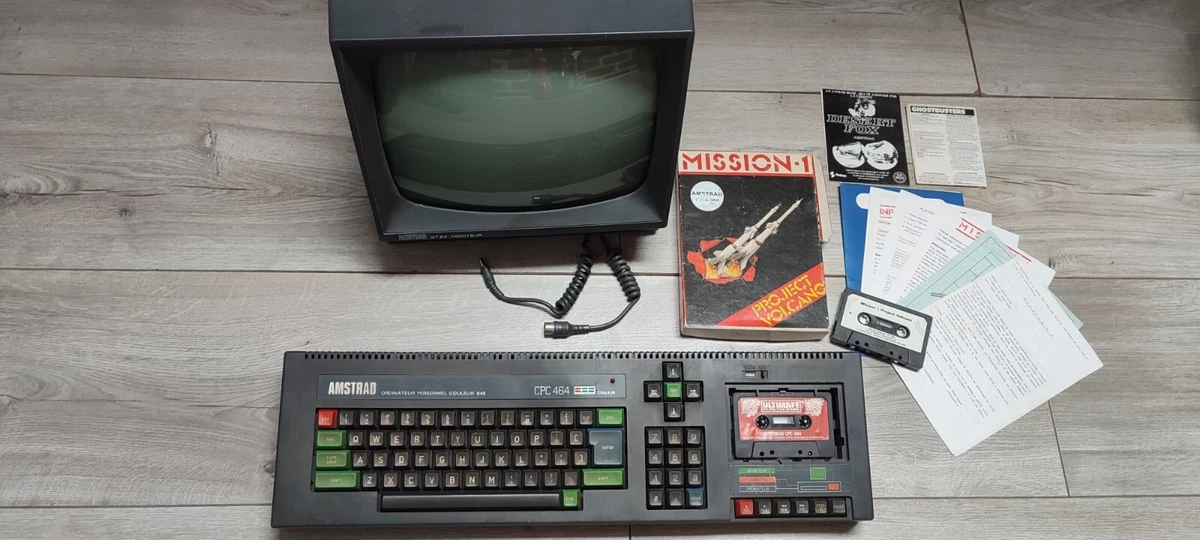 JEU VIDEO  ROLAND AKOY Roland à l'abordage  AMSTRAD CPC 6128 664