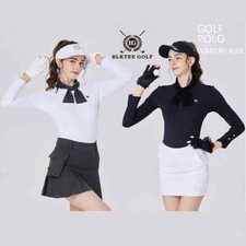 Long Sleeve T-shirt, Elastic Bow Tie, Slim Top, A-Lined Skirt Skorts with Shorts