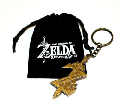 The Legend of Zelda Breath of the Wild Rare Keychain Pouch Nintendo Wii U  Switch