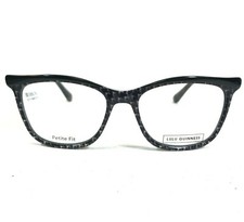 Lulu Guinness Petite Eyeglasses Frames L892 BLC Black Houndstooth 50-16-135