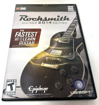 Rocksmith 2014 Edition PC 2014 Complete CIB Without Cord or Stickers We ShipFast