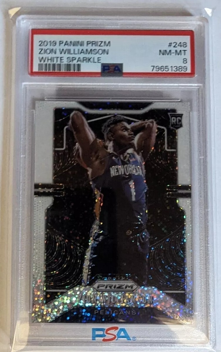 その他 2019-20 panini prizm Zion Williamson RC Buy 2019-20 Panini Prizm - Rookie Zion Williamson #248 White
