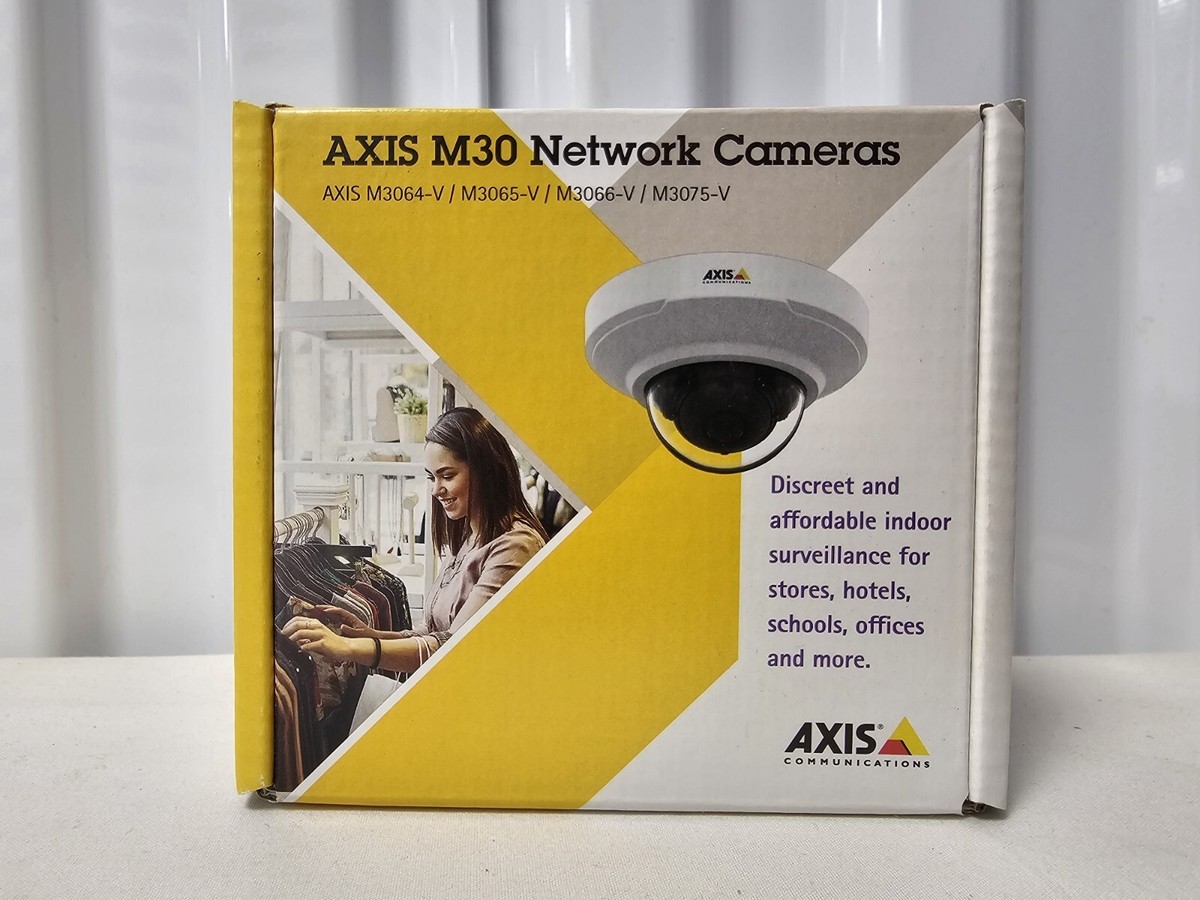 AXIS M3075-V Fixed Dome Network Camera 【公式通販】