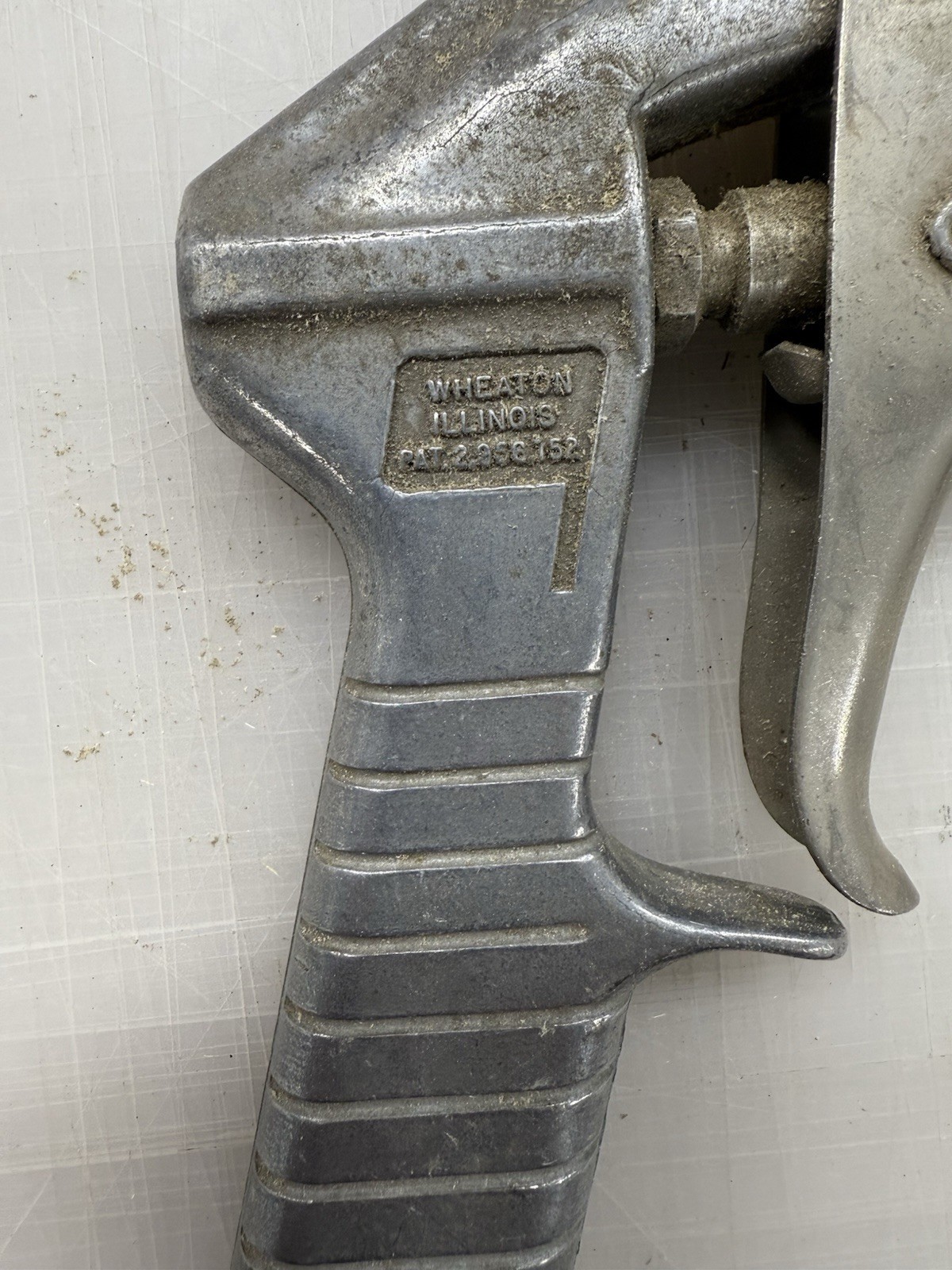 Vintage Jetgun Wheaton Illinois Paint Spray Gun Spraying System Company