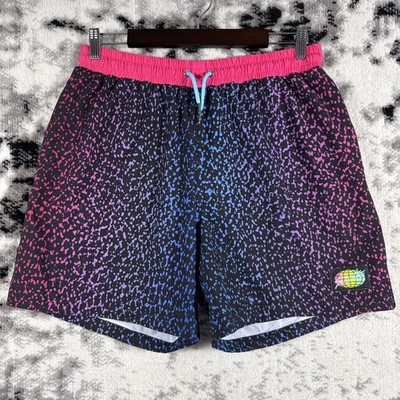 Slunks Shorts Swim Trunks Mens Size Extra Large Drawstring 80s Vaporwave