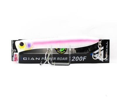 Jackall Cian Popper Roar 200F Floating Lure Asameshi White (3311)