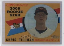 2009 Topps Heritage Chrome Refractor 198/560 Chris Tillman #CHR199 1dm4
