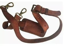 Genuine Leather Shoulder Replacement Strap For Messenger Briefcase Bag  Duffles