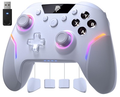 X20 Wireless Gaming Controller with RGB Backlit, 2-Stage Hall Effect Stick, 1...