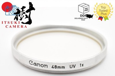 Near Mint Original Canon 48mm UV 1x Metal Lens Filter From JAPAN