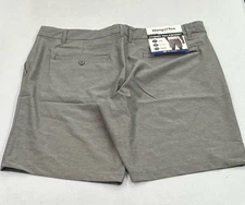Hang Ten Men's Regular Fit Hybrid Walk Shorts, Gray, Size 36