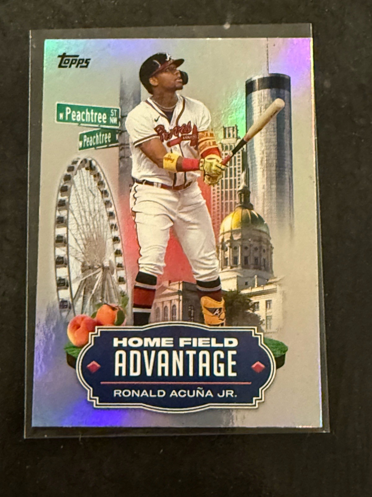 2023 Topps Series 1 Ronald Acuna Jr. Home Field Advantage HA-6 Case Hit
