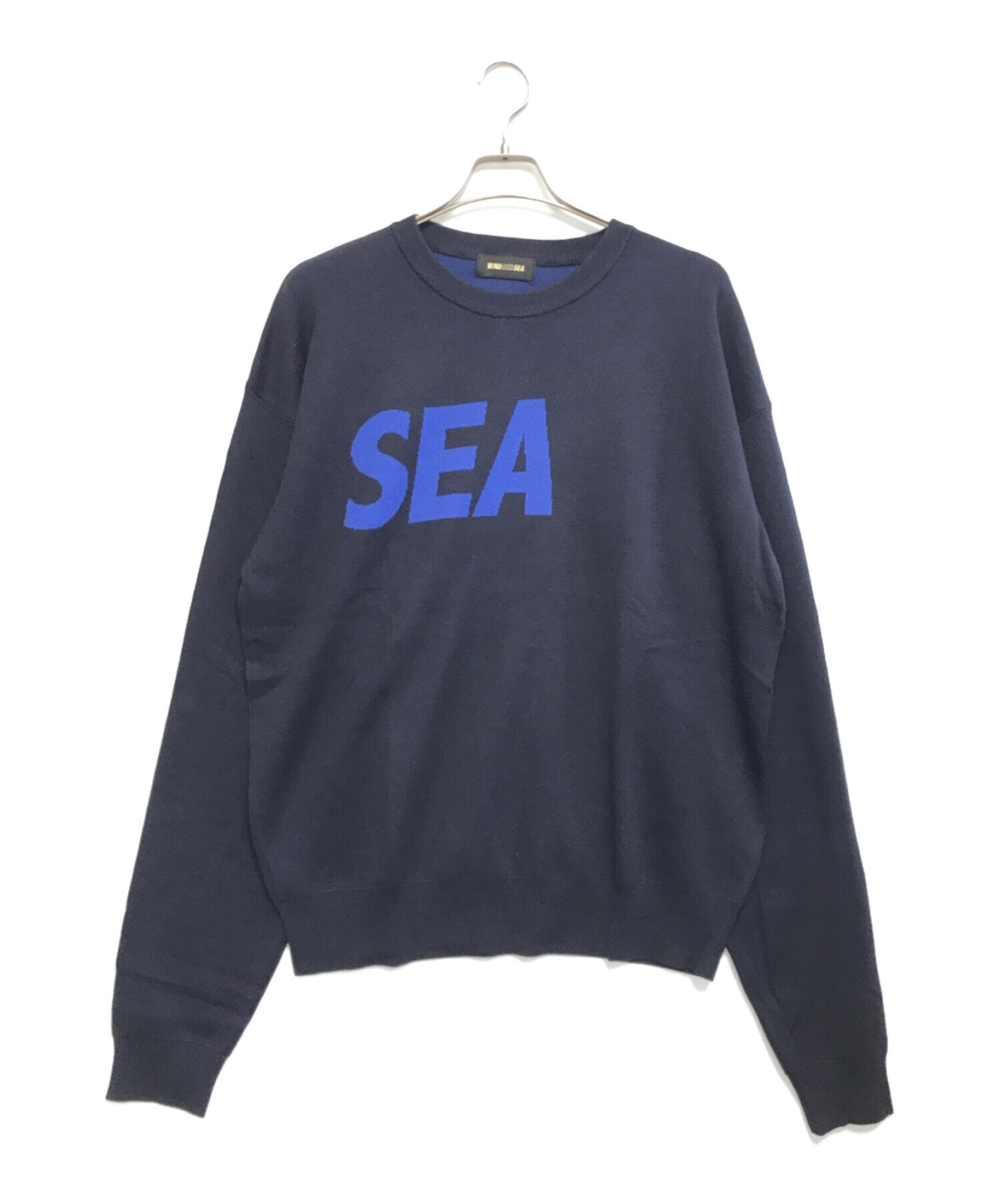 WIND AND SEA Silk-blend logo knit | eBay WIND AND SEA Silk-blend logo knit | eBay