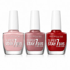 Maybelline SuperStay 7 Days Nail Polish All Colours 3 for �15