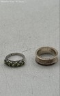 Womens 925 Silver Engraving CM Celebrating 20 Years Rings Lot Of 2 14.28 Grams — photo 5