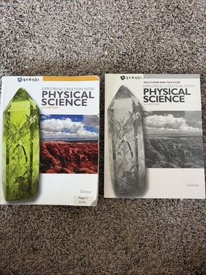 Coloring Creation Through Physical Science Third Edition, Textbook And Solutions