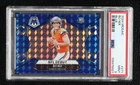 2024 Panini Mosaic NFL Debut Blue Prizm 98/99 Bo Nix #271 PSA 9 MINT Rookie RC