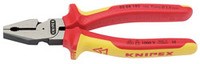 Knipex 32015 180mm VDE Fully Insulated High Leverage Combination Pliers