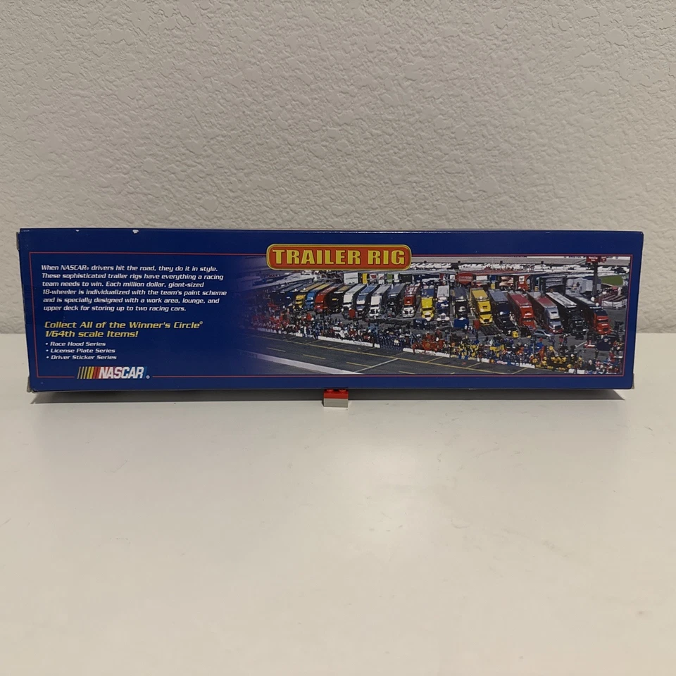 Remolque Winner’s Circle Michael Waltrip NAPA autopartes plataforma equipo transportador Foto 2 de 3