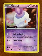 Pokemon Litwick Rare Holo Promo BW27 NM on eBay