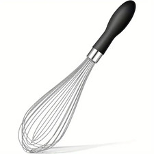 12-Inch Wire Whisk Stainless Steel, Balloon Whisks For Cooking, Wisk W