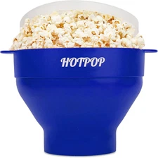 The Original  Microwave Popcorn Popper, Silicone Popcorn Maker, Collapsible Bowl