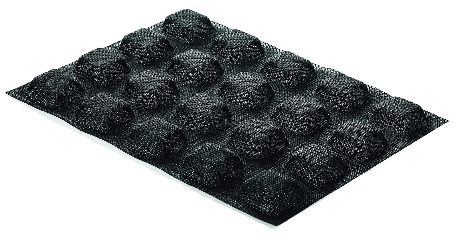 Moule silicone perforé 400x300mm à micro-formes Square de haute précision