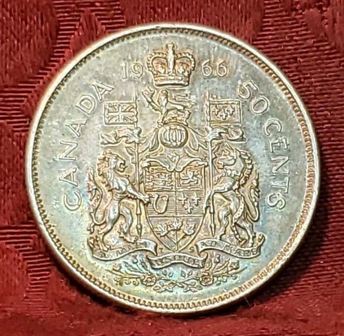 1966 Canada 50 Cents — photo from another recent sale