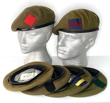 British-Issue Khaki Beret. New. Duke Of Lancs. Foot Guards. Royal Anglian. PWRR.