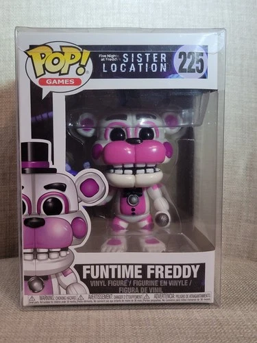 Funko Pop Funtime Freddy #225 Five Nights at Freddy's w/Soft Protector