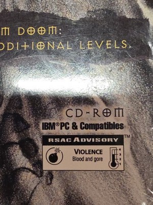 Master Levels for Doom II - PC CD ROM 1995 ID Software for sale