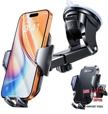 2026 Military-Grade Car Phone Holder Upgraded Strongest Suction  Clip Black