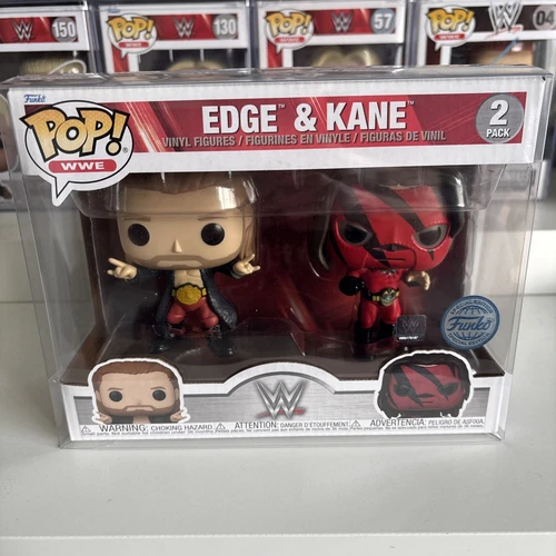 Funko Pop! Vinyl WWE Edge and Kane 2 Pack Special Edition 