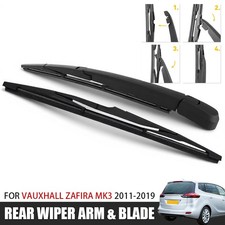 For Vauxhall Zafira Tourer Mk3 2011-2019 Rear Windscreen Wiper Arm & Blade 14"