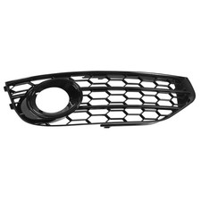1 Pair Glossy Black Fog Light Grille Cover For B8 B8.5 ALLROAD DBRJ