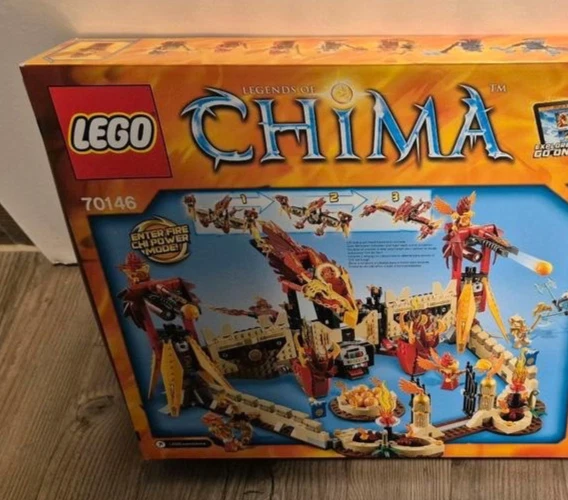 LEGO Legends of Chima Flying Phoenix Fire Temple (70146) Building Kit 1301 Pcs - Image 4 of 4