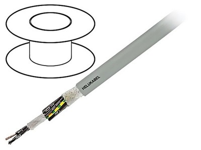 22505 Leitungen: steuernd MULTIFLEX 512 -PUR 7G0,5mm2 PUR grau Line HELUKABEL