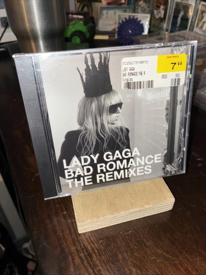 Sealed Lady Gaga CD Bad Romance hit single 7 track The Remixes Remix cherrytree Foto 4 de 4