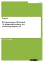 Anonymous | Trainingsplanerstellung Mit Gleichgewichtstraining Zur...