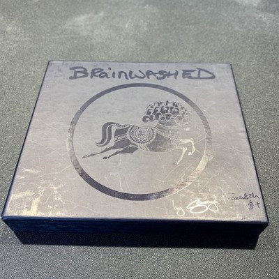 George Harrison Brainwashed Box Set Complete CD DVD Sticker Pick Poster 2002
