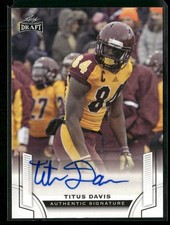2015 Leaf Draft #BA-TD1 Titus Davis Autographs